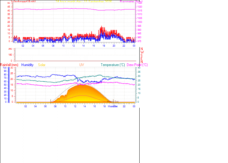 24 Hour Graph for Day 11